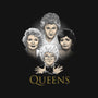 Golden Queens-none removable cover w insert throw pillow-ursulalopez