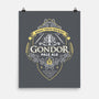 Gondor Calls for Ale-none matte poster-grafxguy