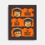 Good Cop, Bad Cop, Ugly Cop-none stretched canvas-BWdesigns