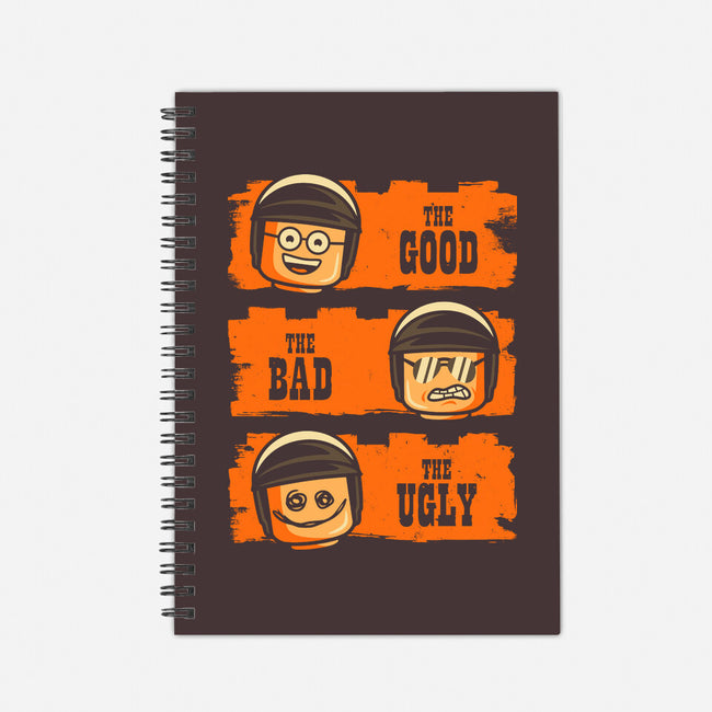 Good Cop, Bad Cop, Ugly Cop-none dot grid notebook-BWdesigns