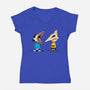Good Grief, The Afterlife-womens v-neck tee-nothinghappenedtoday