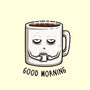 Good Morning-none glossy sticker-ducfrench