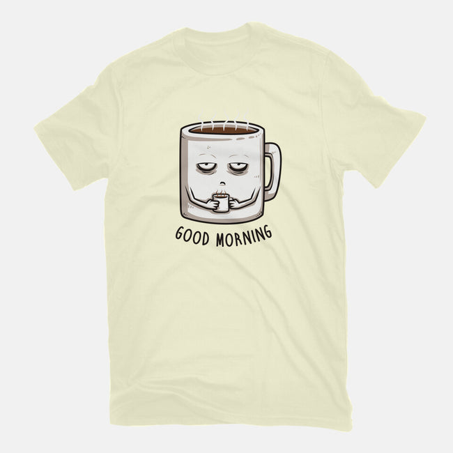 Good Morning-mens basic tee-ducfrench