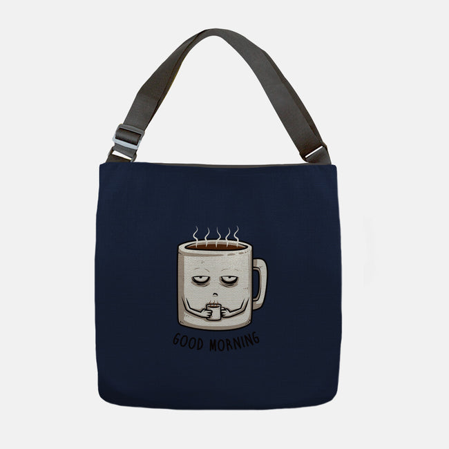 Good Morning-none adjustable tote-ducfrench