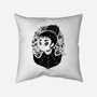 Gothic Cutie-none removable cover throw pillow-Gemma Roman