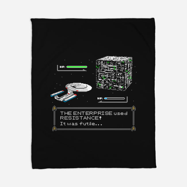 Gotta Assimilate 'Em All-none fleece blanket-RyanAstle