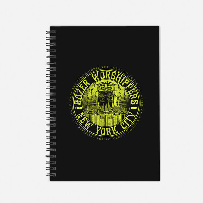 Gozer Worshippers NYC-none dot grid notebook-RBucchioni