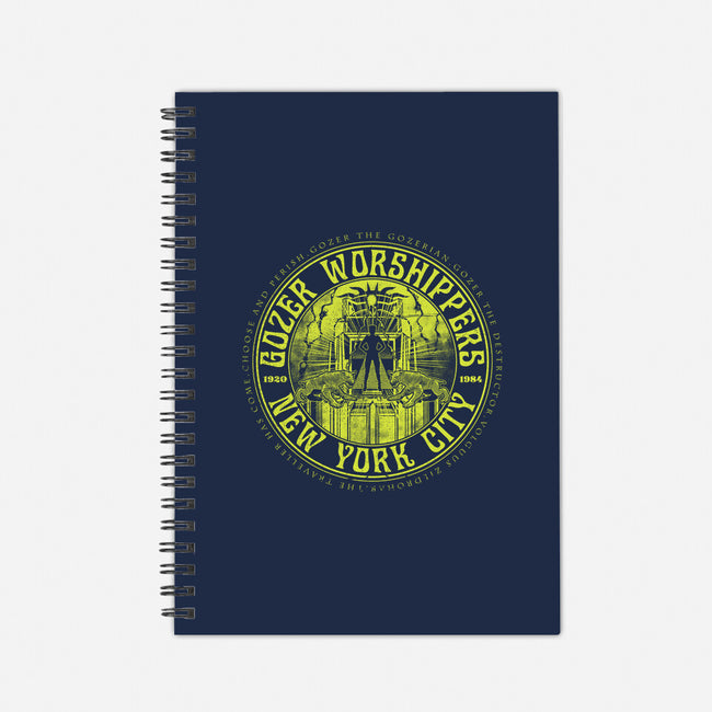 Gozer Worshippers NYC-none dot grid notebook-RBucchioni