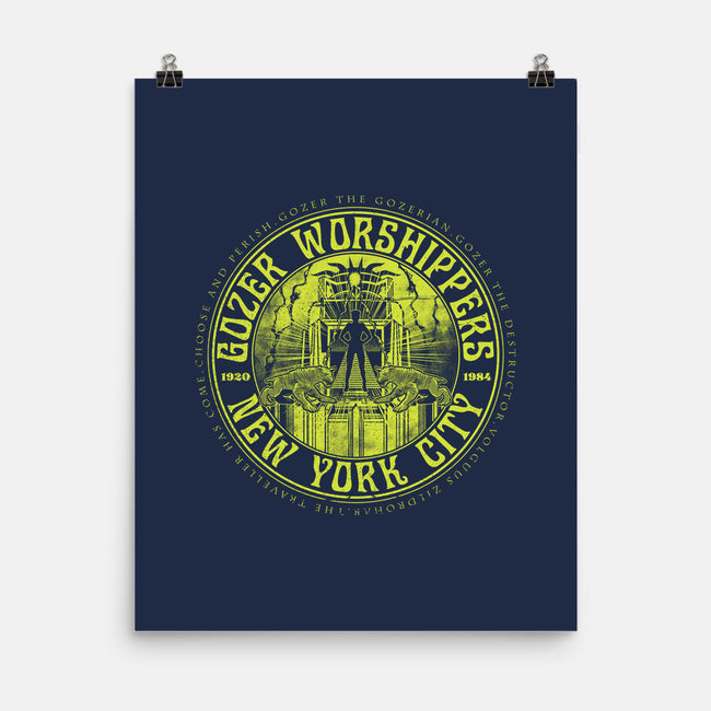 Gozer Worshippers NYC-none matte poster-RBucchioni