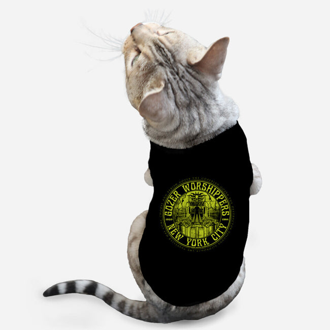 Gozer Worshippers NYC-cat basic pet tank-RBucchioni