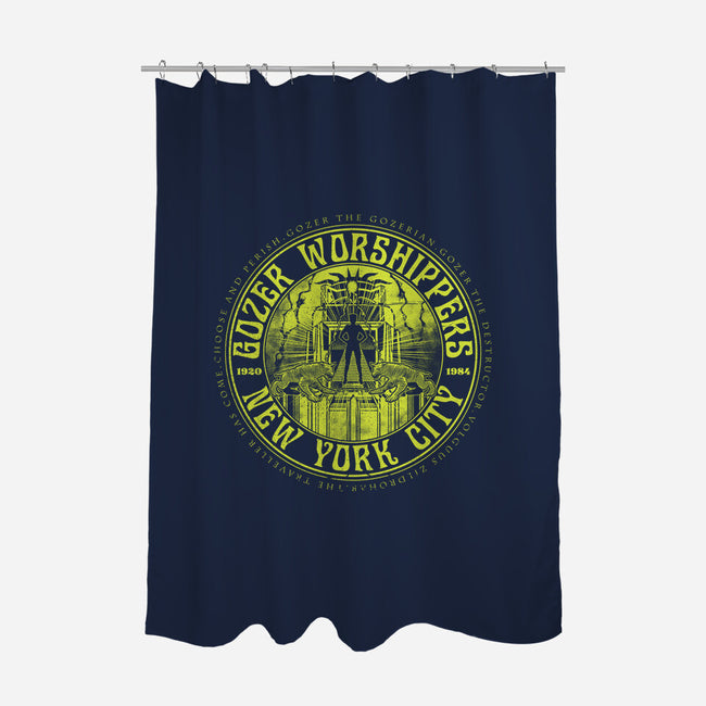 Gozer Worshippers NYC-none polyester shower curtain-RBucchioni