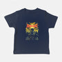 Great Grey Wolf Metal-baby basic tee-PeanutGolem