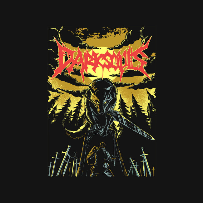 Great Grey Wolf Metal-womens racerback tank-PeanutGolem