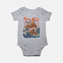 Great Ramen off Kanagawa-baby basic onesie-ilustrata