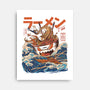 Great Ramen off Kanagawa-none stretched canvas-ilustrata