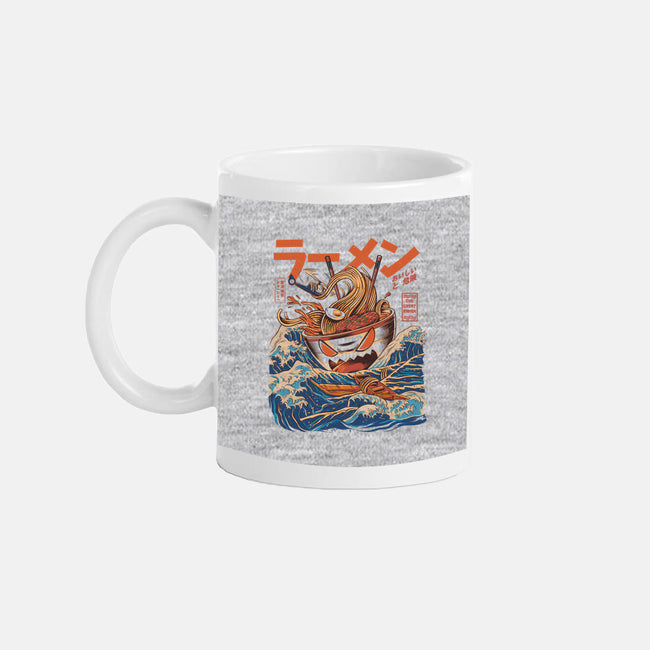 Great Ramen off Kanagawa-none glossy mug-ilustrata
