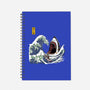 Great White off Amity-none dot grid notebook-ninjaink