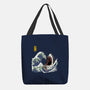 Great White off Amity-none basic tote-ninjaink