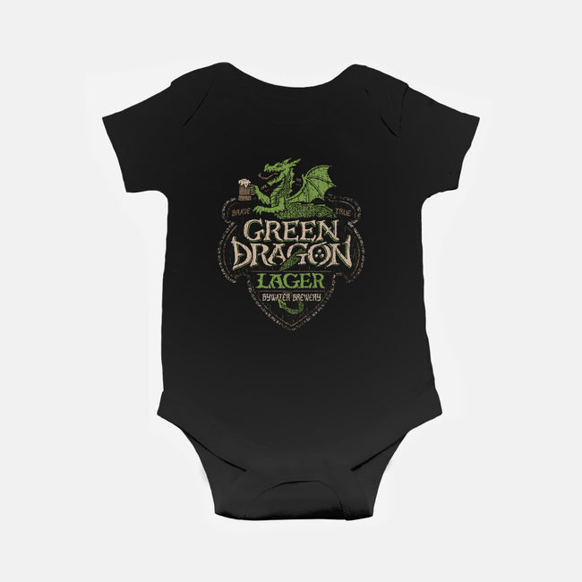 Green Dragon Lager-baby basic onesie-CoryFreeman
