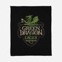 Green Dragon Lager-none fleece blanket-CoryFreeman