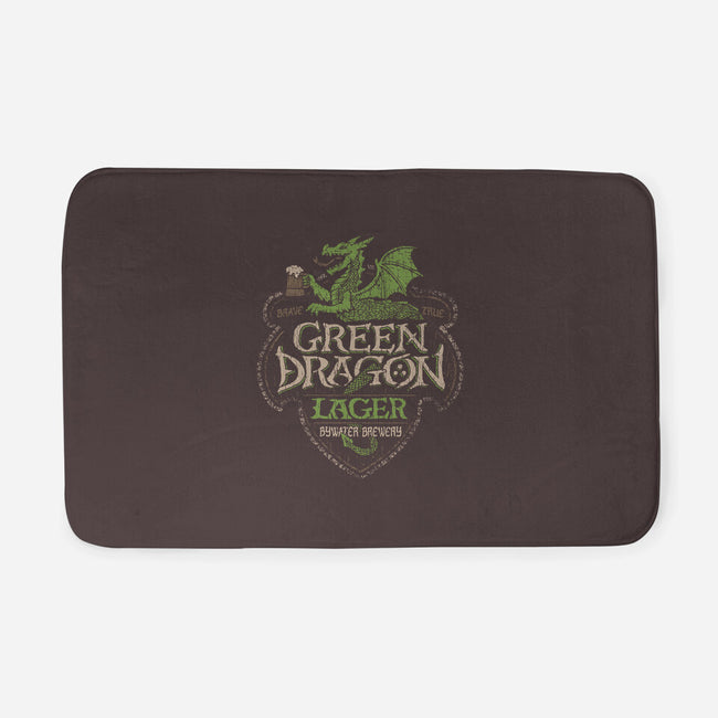 Green Dragon Lager-none memory foam bath mat-CoryFreeman