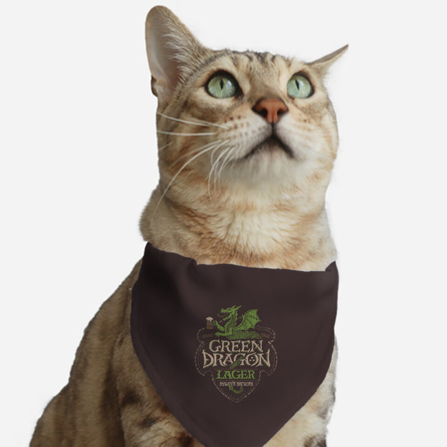 Green Dragon Lager-cat adjustable pet collar-CoryFreeman