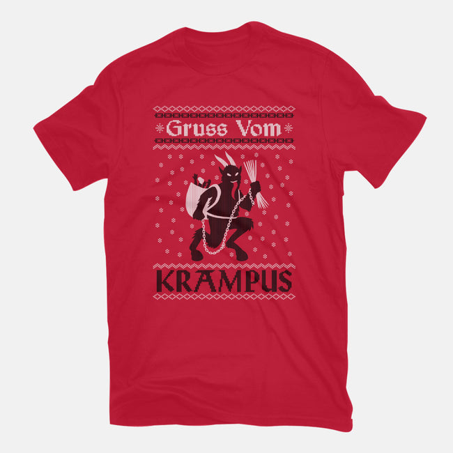 Greetings From Krampus-mens heavyweight tee-jozvoz