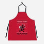 Greetings From Krampus-unisex kitchen apron-jozvoz