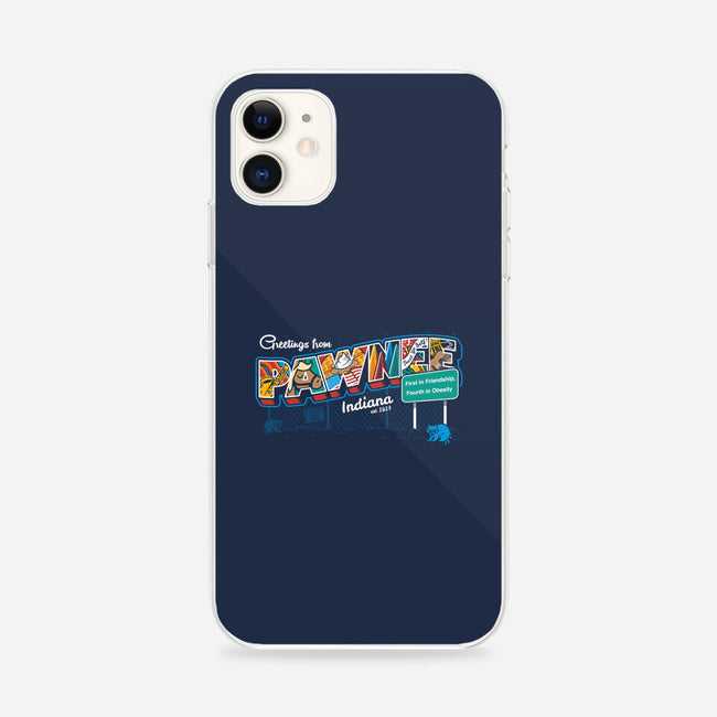 Greetings From Pawnee-iphone snap phone case-Bamboota
