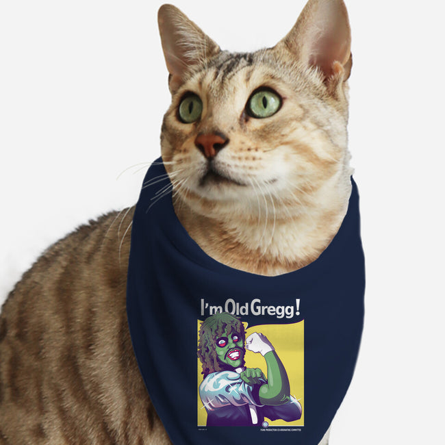 Gregg The Motherlicker-cat bandana pet collar-KindaCreative