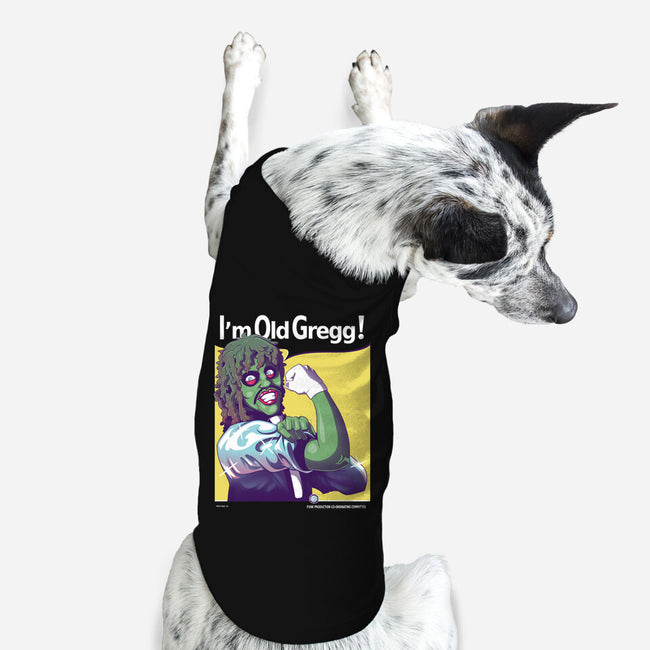 Gregg The Motherlicker-dog basic pet tank-KindaCreative