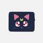 Guardian Cat-none zippered laptop sleeve-Le Chardonneret