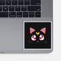 Guardian Cat-none glossy sticker-Le Chardonneret