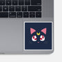 Guardian Cat-none glossy sticker-Le Chardonneret