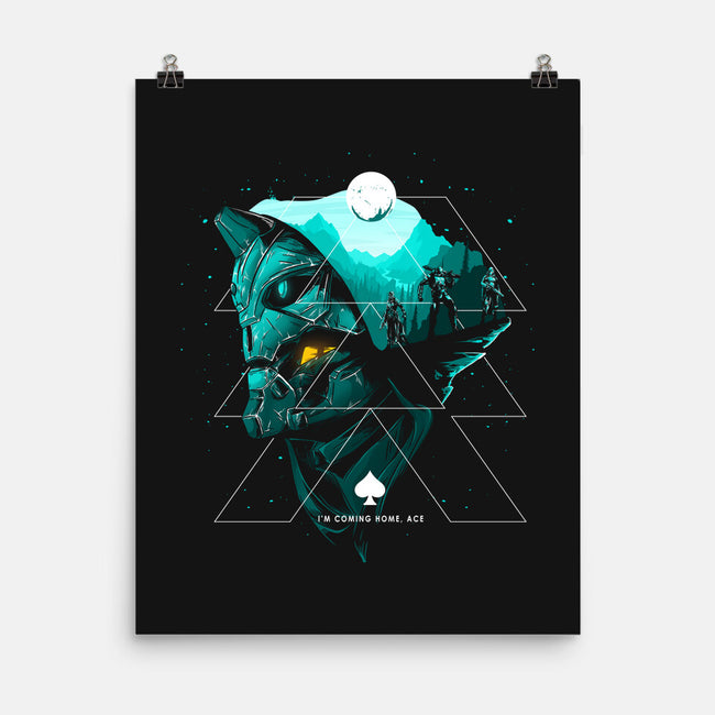 Guardian Hunter-none matte poster-Mampurrio