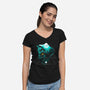 Guardian Hunter-womens v-neck tee-Mampurrio
