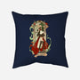 Guardian of Time-none removable cover w insert throw pillow-Eriphyle