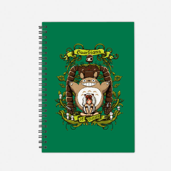 Guardians of Nature-none dot grid notebook-ducfrench