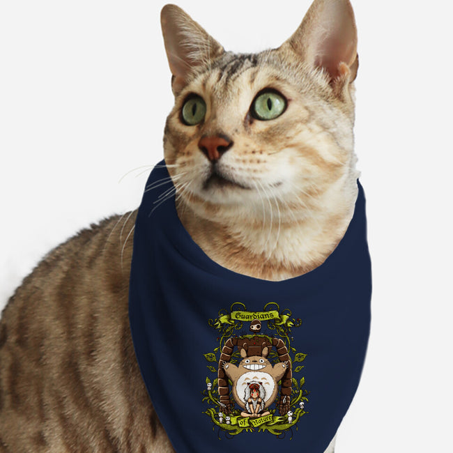 Guardians of Nature-cat bandana pet collar-ducfrench