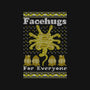 Face Hugs For Everyone-none fleece blanket-maped