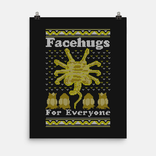 Face Hugs For Everyone-none matte poster-maped