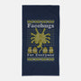 Face Hugs For Everyone-none beach towel-maped