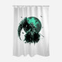 Fallen From Grace-none polyester shower curtain-Genesis993