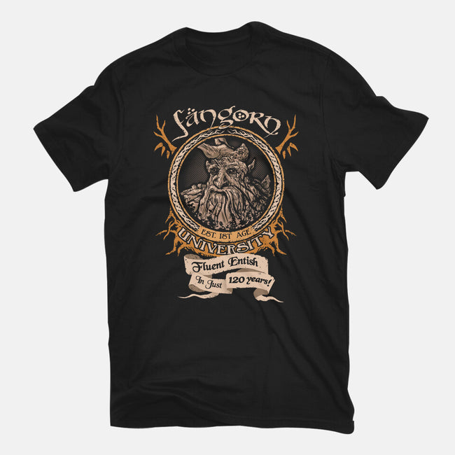 Fangorn University-unisex basic tee-Hootbrush
