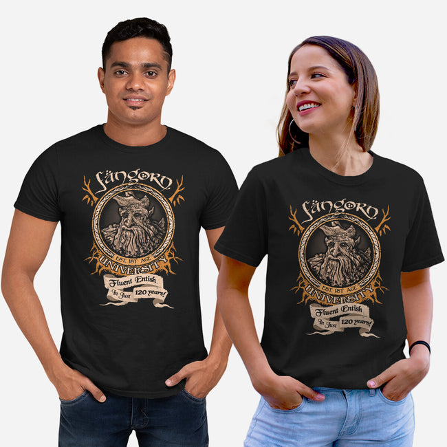 Fangorn University-unisex basic tee-Hootbrush