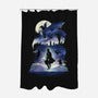 Fantastic Book of Magic-none polyester shower curtain-dandingeroz