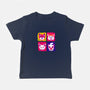 Fantastic Fox Friends-baby basic tee-Miranda Dressler