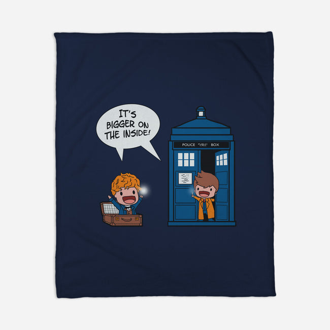 Fantastic Space-none fleece blanket-Ma_Lockser