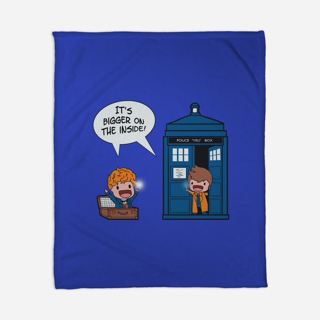 Fantastic Space-none fleece blanket-Ma_Lockser