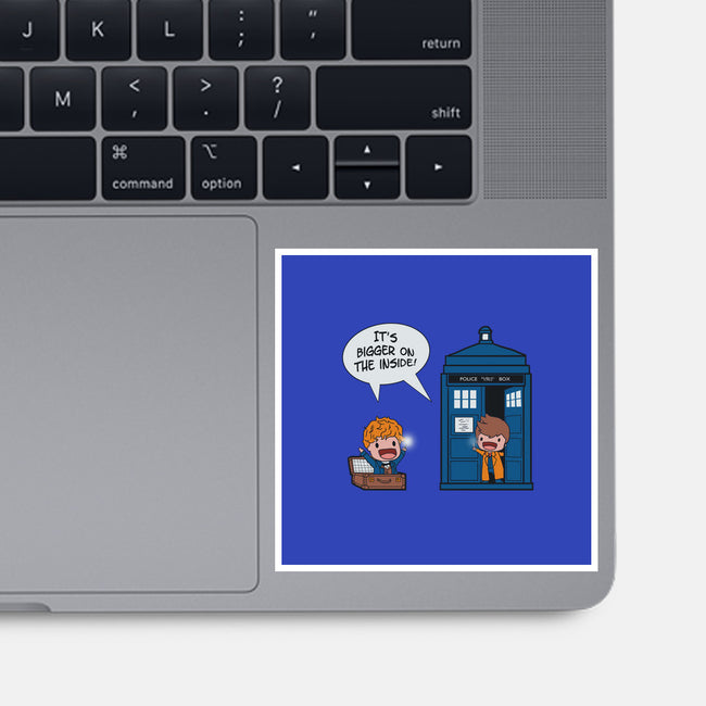 Fantastic Space-none glossy sticker-Ma_Lockser